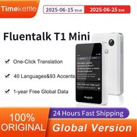 Timekettle Fluentalk T1 Mini intelligent voice translator real-time simultaneous online 36 languages offline photo translation