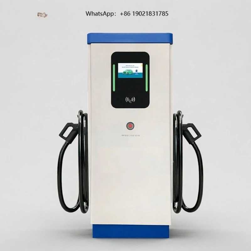 New 240kW DC EV Charger Floor-mounted Rapid Charging Station Dual CCS2 Plug Highway Gas Station CE Certified Fast Delivery