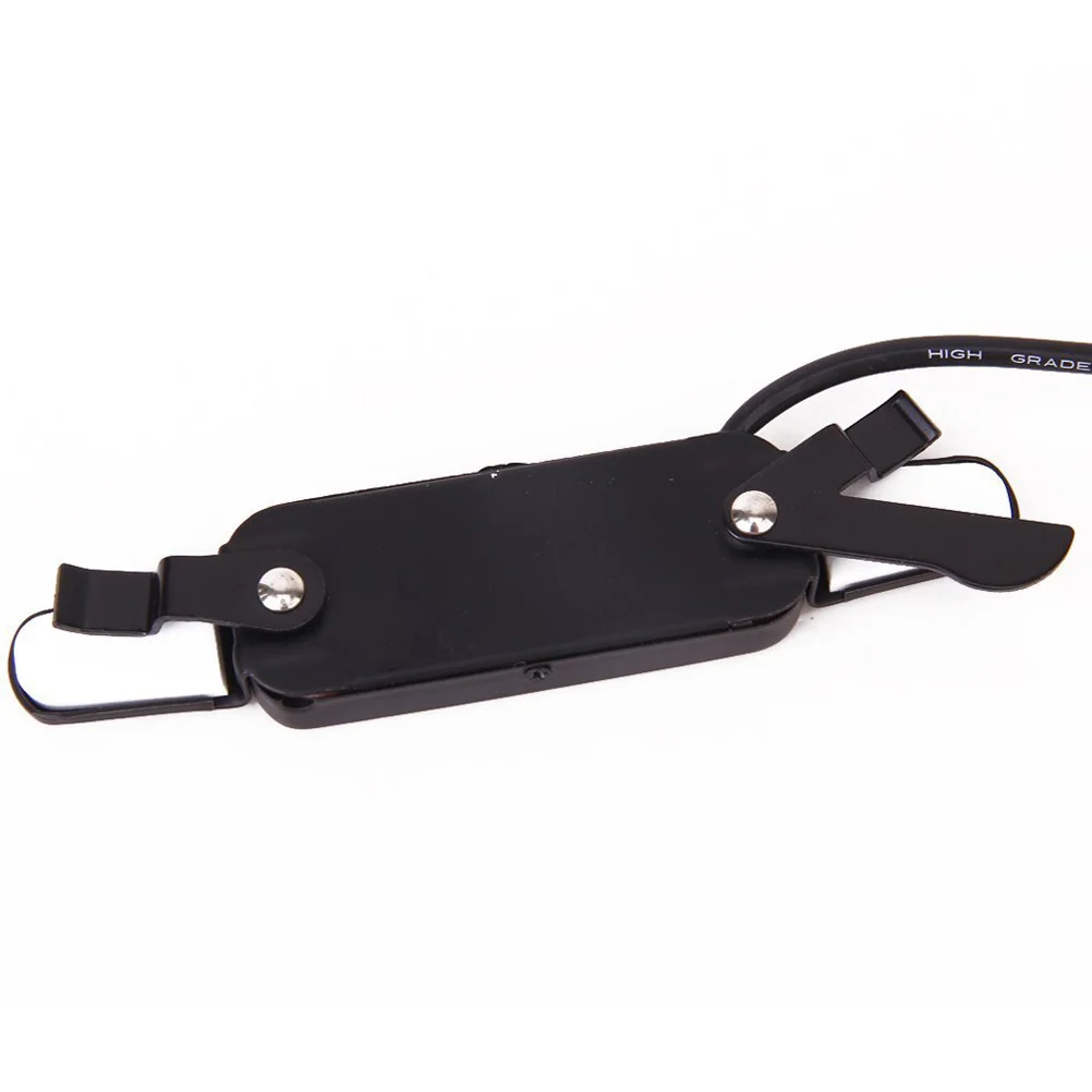 

Clip-on Acoustic Guitar Pickup Steel Strings for 38-41 Inch Guitar Sound Amplifier Clean Sound Low Feedback Padded Clip