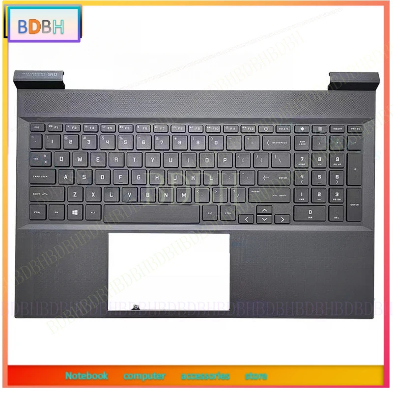 A+  Palmrest w/Keyboard for HP Victus 16-E 16-D TPN-Q263 TPN-Q264 WH/BL/BK