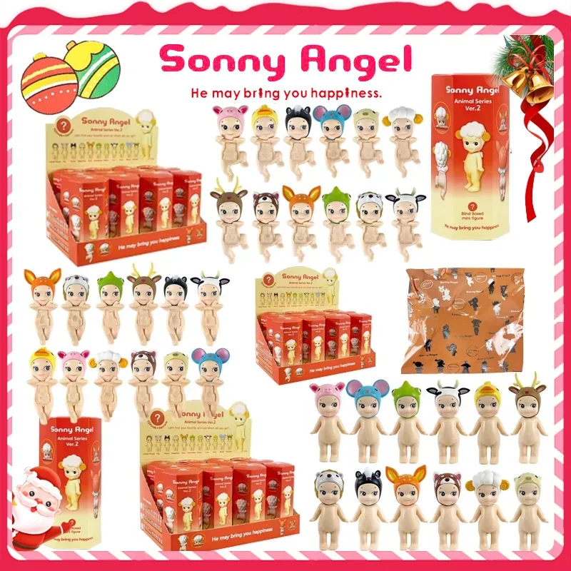 

Сонни Ангел Слепая Коробка 2-го поколения Животное Ангел Серия Аниме Персонажи Игрушки Милый Мультфильм Сюрприз Подарок На День Рождения Новогодний Подарок