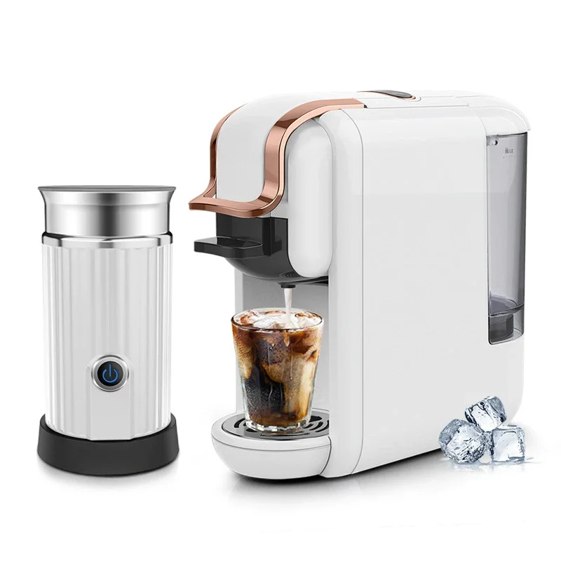 

Cross-border capsule coffee machine Electric milk foam machine set Automatic household aerator Italian coffee machine