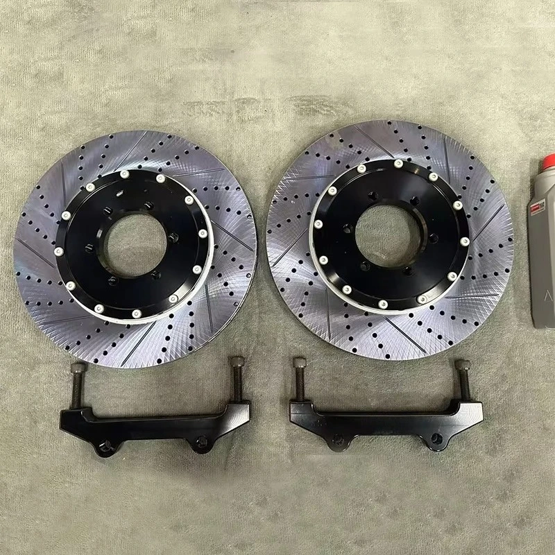 Wholesale Car 4 Piston Yellow Car Caliper Kit With Accessories Fit for renault megane 3 rs 4  Model Y and Gx460 Rear Wheel