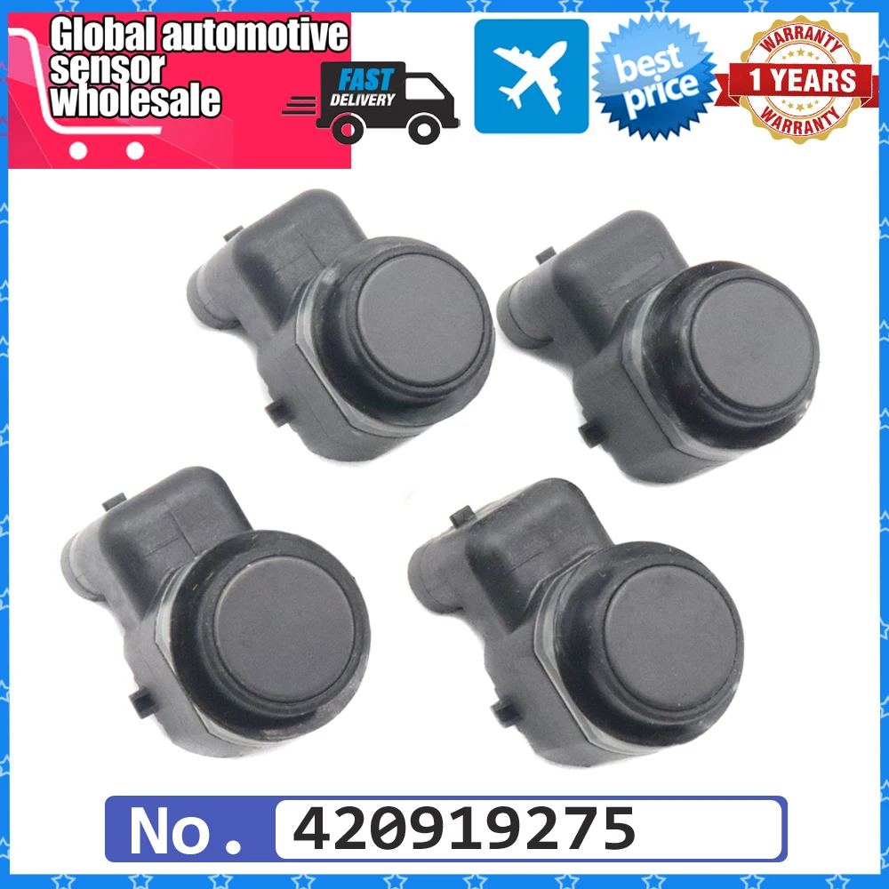 

4pcs/lot NEW PDC Parking Sensor 420919275 For Volkswagen Golf Jetta Touran Passat Tiguan Audi A1 A3 A5 A6 A7 A8 Seat Altea Exeo