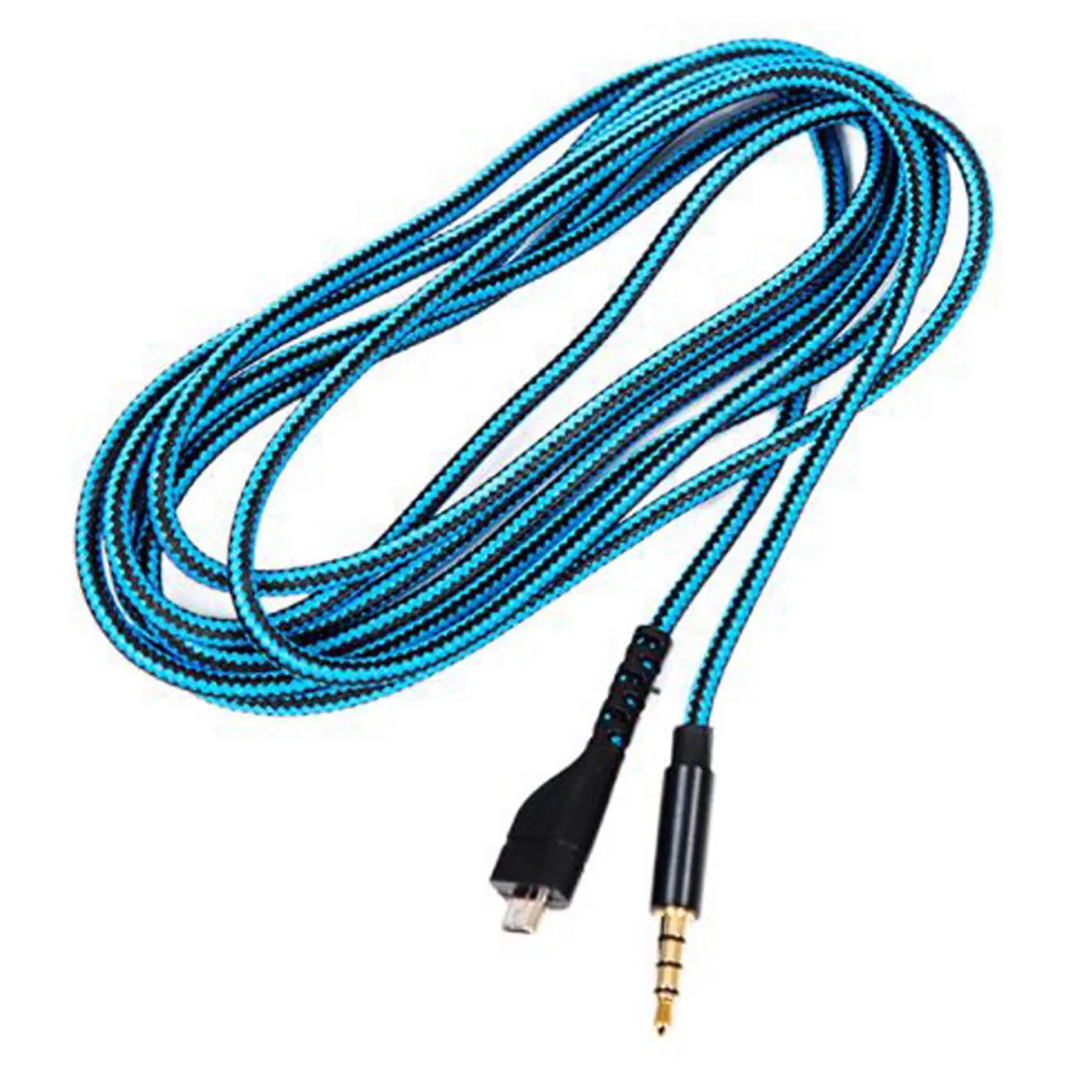 كابل صوت 3.5 ملم لـ Steelseries Arctis 3، Arctis 5 مع كابل سماعة رأس للألعاب 2 متر لـ Steelseries Arctis 3 5 7-ABIU #5