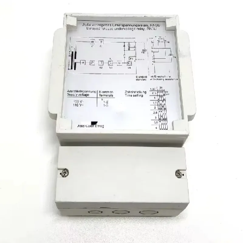 

1 Piece Brand New Original Rn3u V2.5 Delayed Release Undervoltage Relay Plc