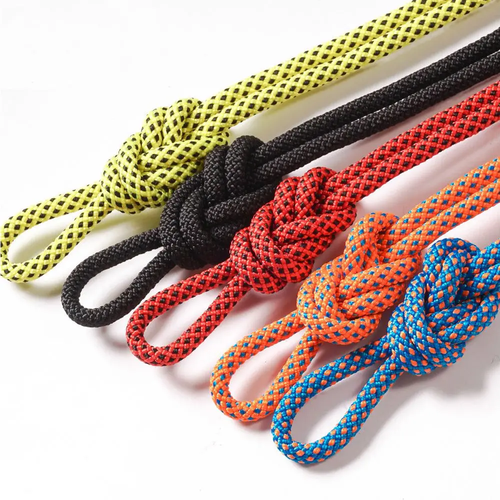 High Strength 6mm Outdoor Tree Rock Equipment Safety Rope Climbing Rope Mountaineering Lifeline Emergency Survival