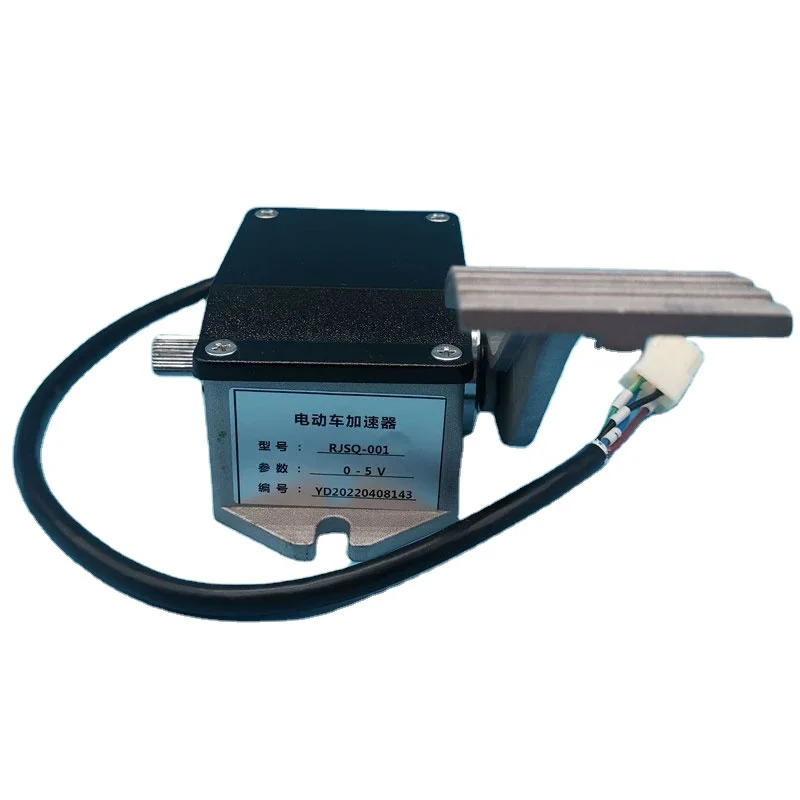

RJSQ-001 Electronic Throttle Pedal for Electric Forklift Sightseeing Patrol Car Hall-type Pedal Accelerator 0-5V