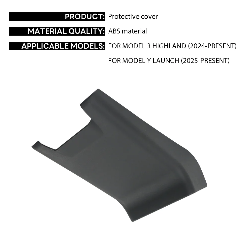 Voor Tesla Model Y Launch 2025 Model 3 Highland 2024 Achterbank Kinderen Anti-Kick Board Anti Vuile Kick proof Bescherming Cover