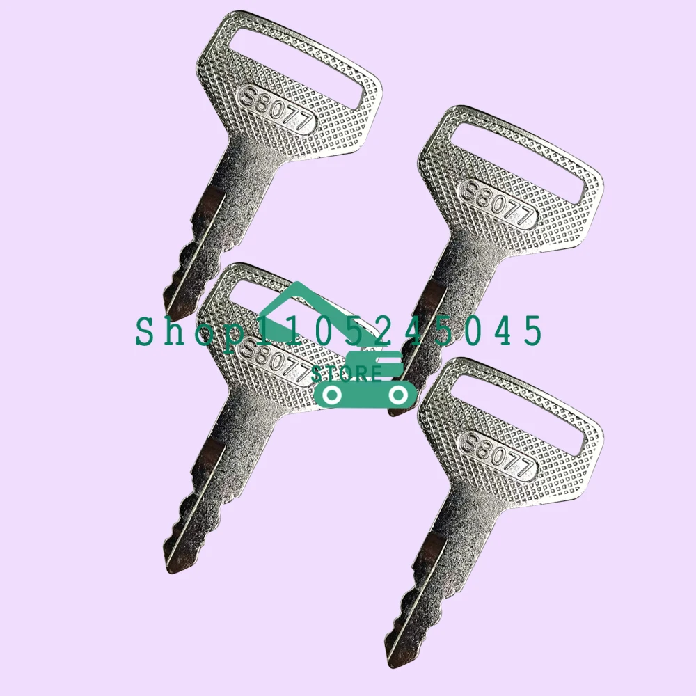 

50 шт. ключей зажигания S8077 36919-75190 для тракторов серии S8077 M с кабиной