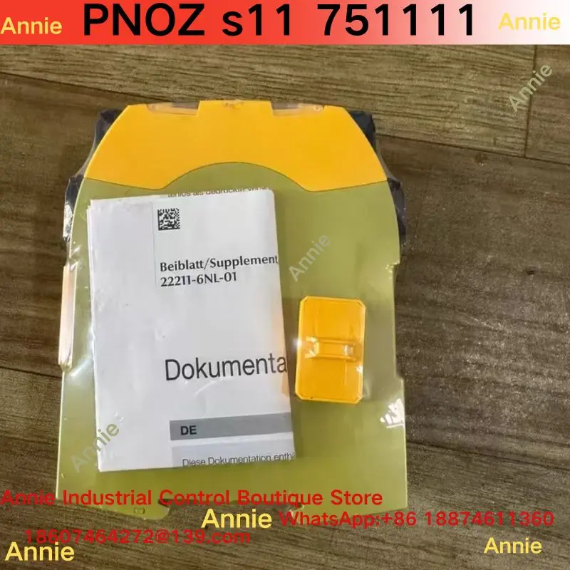 Brand New Safety Relay PNOZ S11 751111 - Electronic Control Device for Industrial Use