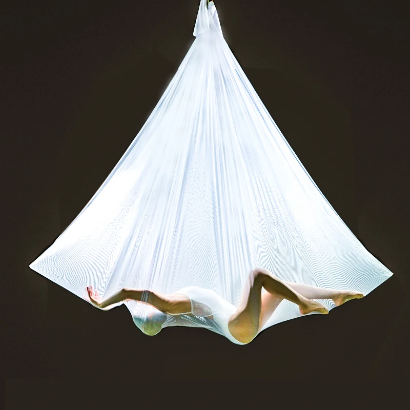 Aerial Yoga Hammock, Silk Nylon Fabric High Strength, Anti Gravity Swing for Pilates Fitness Training Women Men Use