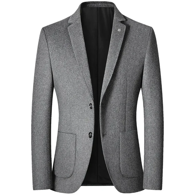 

Men Cashmere Blazers Jackets Casual Suits Coats Business Suit Wool Coats Quality Male Slim Fit Blazers Jackets Blazers Coats 4XL