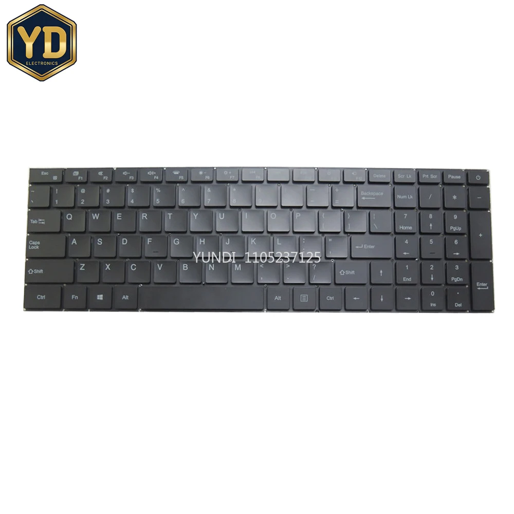 Сменная клавиатура для ноутбука YD MB3501032 XK-HS287 F0006-032 PRIDE-K4532, английская, американская, с подсветкой, черная, новая