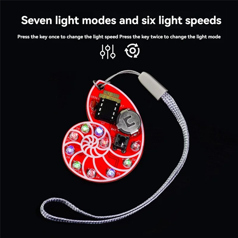 【Горячие】Светодиодные ходовые огни DIY Kit Светодиодные ходовые огни Электронный комплект DIY Комплект светодиодных ходовых огней SMD SMT Электронный комплект