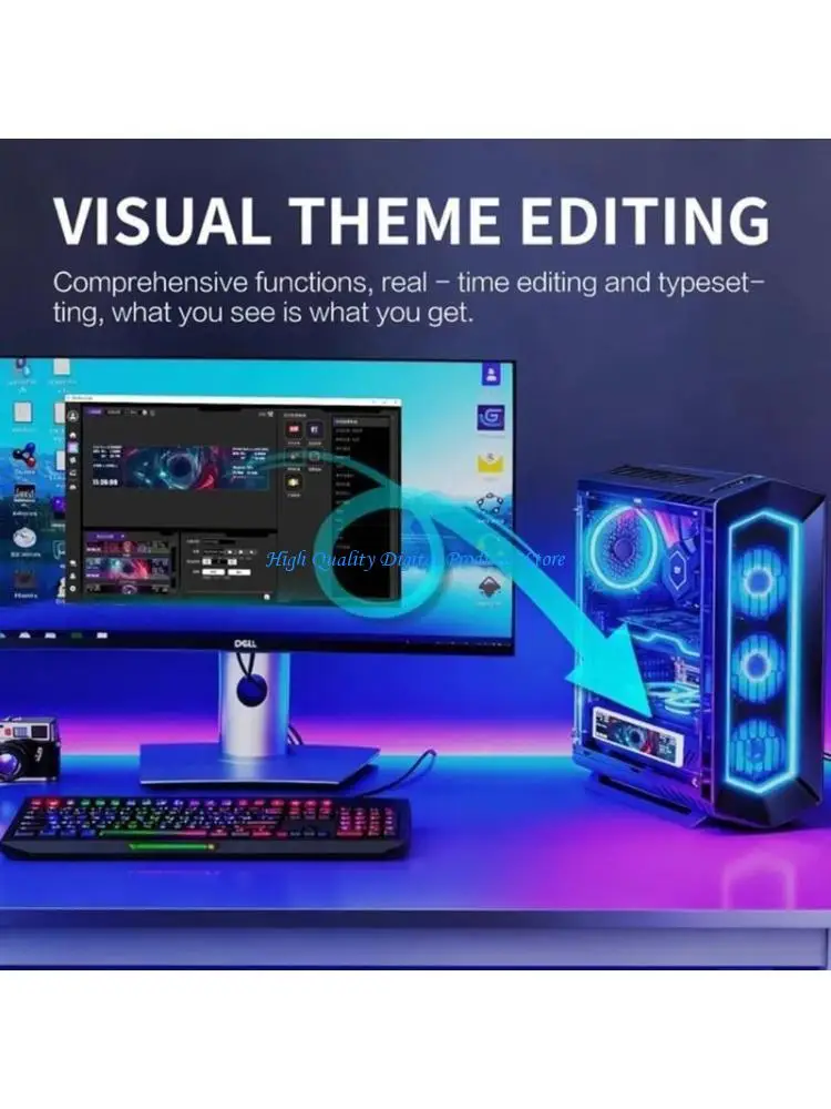 

U2JE Computer Execution Observer 9.2 Foot Display With Tall Resolution For Statistics