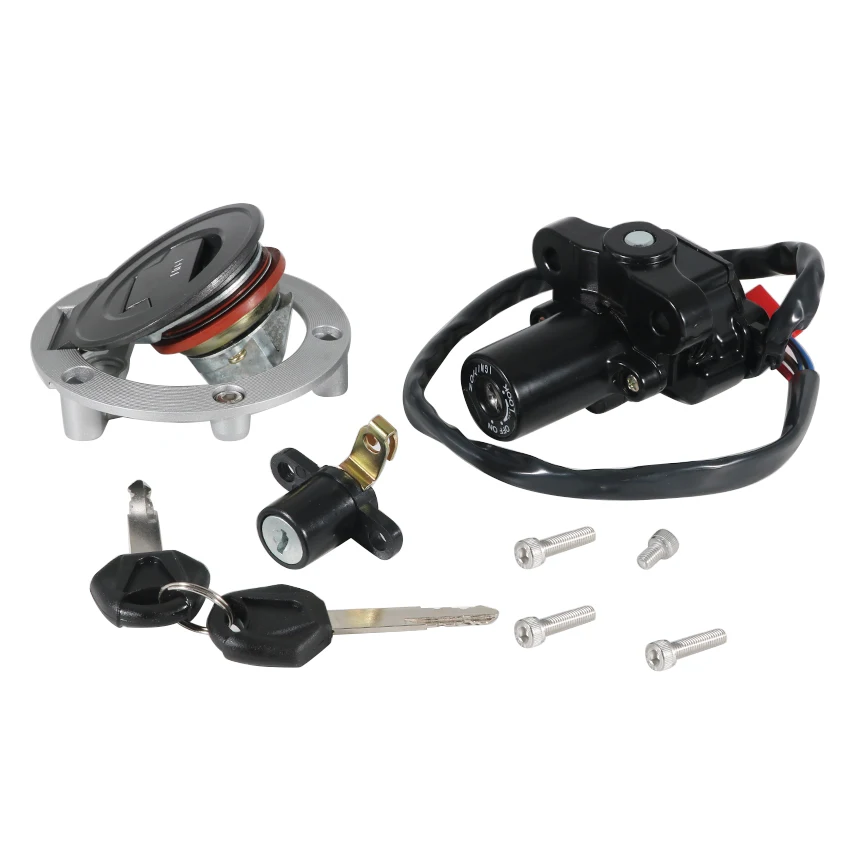 

Motorcycle Ignition Key Switch Fuel Gas Cap Seat Lock Kit For Yamaha FJ09 FZ09 FZ07 FJ13 FJ1300 FZ8 FZ8N FZ8S FZ6 FZ6R FZ6N FZ6S