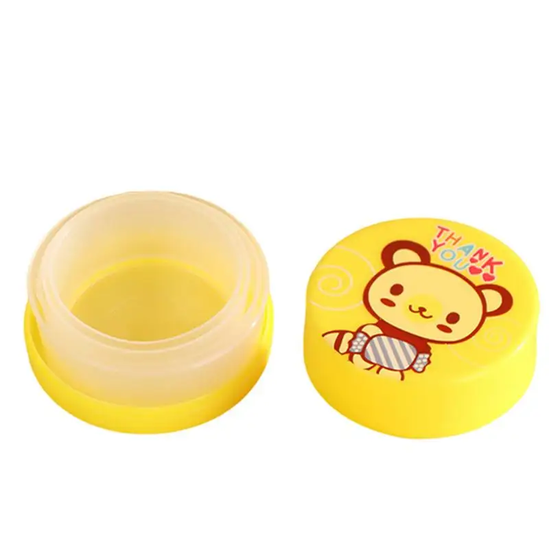 Folding Cups For Travel Leak-Proof Reusable Pocket Size Bottle With Cartoon Lid Adorable Reusable Easy To Clean Camping Water