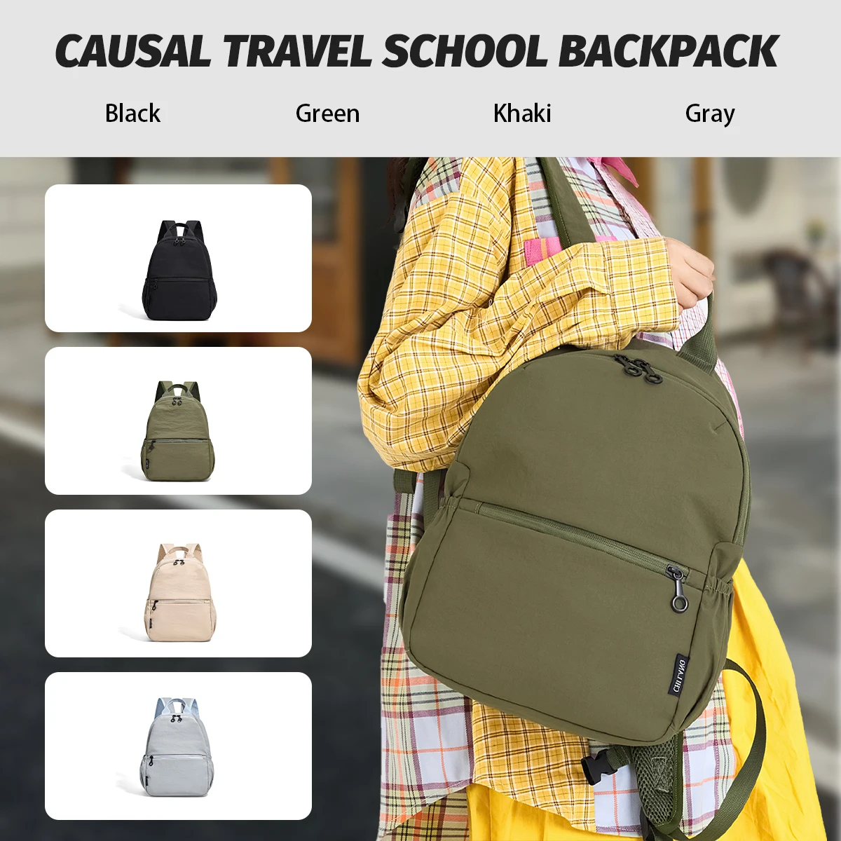 

Schoolbags for Girls, Primary School Students, Japanese Style Junior High School Students, Girls, Niche Backpacks, Female Students, Mini Backpacks, Pure Color, Simple Class Bags for Tablets