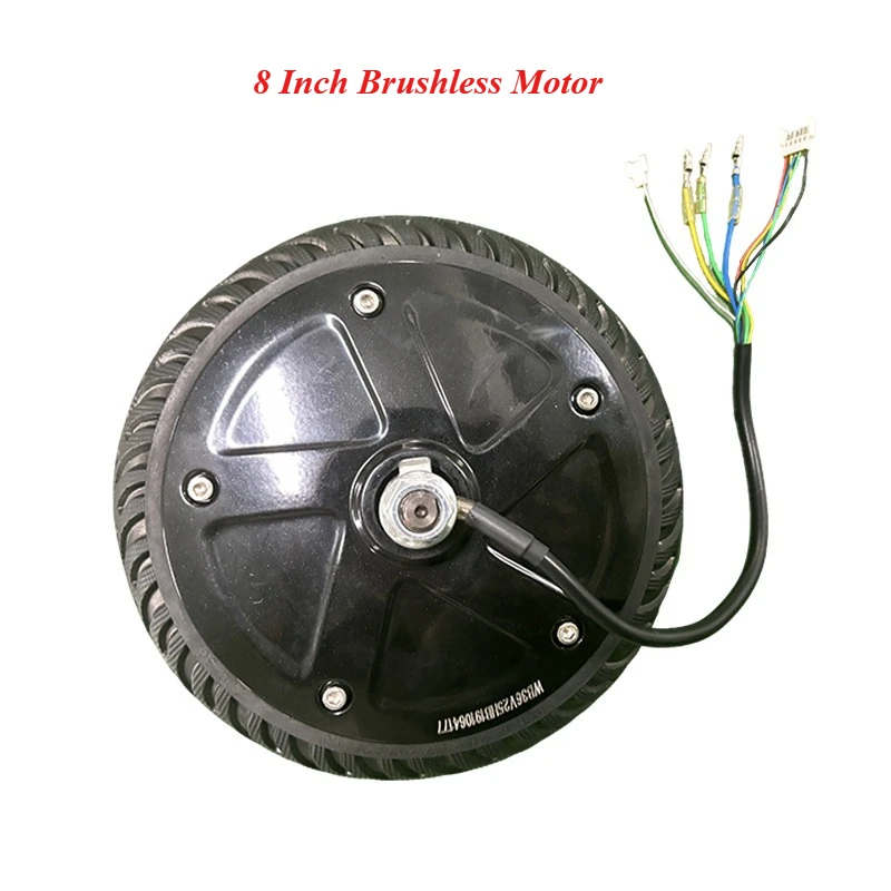 

36V Electric Scooter Motor 8 Inch Hub Motor E-Scooter Accessories Brushless Controller Electric Scooters Motor Kit