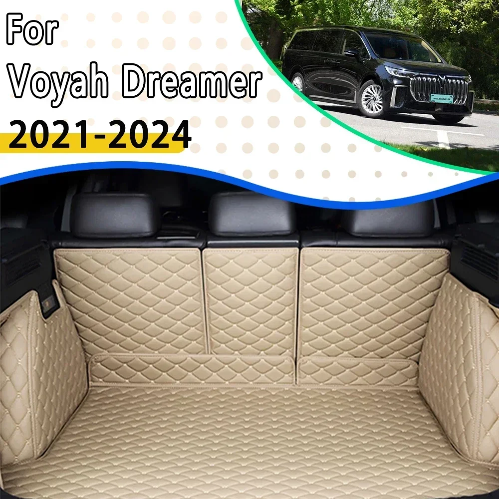 

Car Rear Trunk Mat For Voyah Passion Chassing Light Zhuiguang 2022 2023 2024 Anti-dirty Trunk Storage Pad Cover Auto Accessories