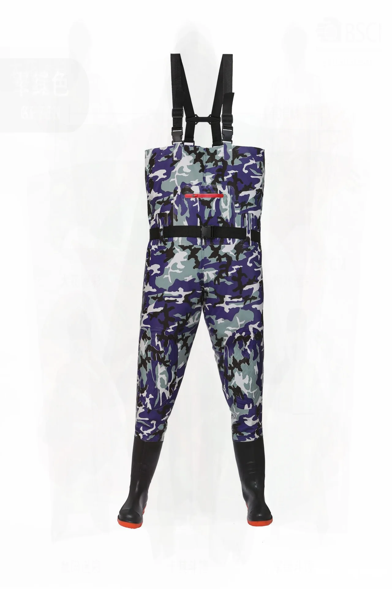 

Thickened Wear-Resistant Waterproof Half-Body Water Pants One-Piece Rain Boots Shoes Full Body Wading Pants Unisex Summer Winter