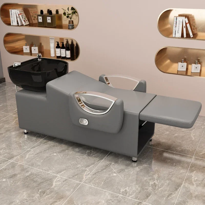 Gootsteen Spa Shampoo Stoel Salon Kapsalon Stoelen Voor Haarstylist Waterjet Haar Spa Cadeira Salao Winkel Meubels Xy50sc