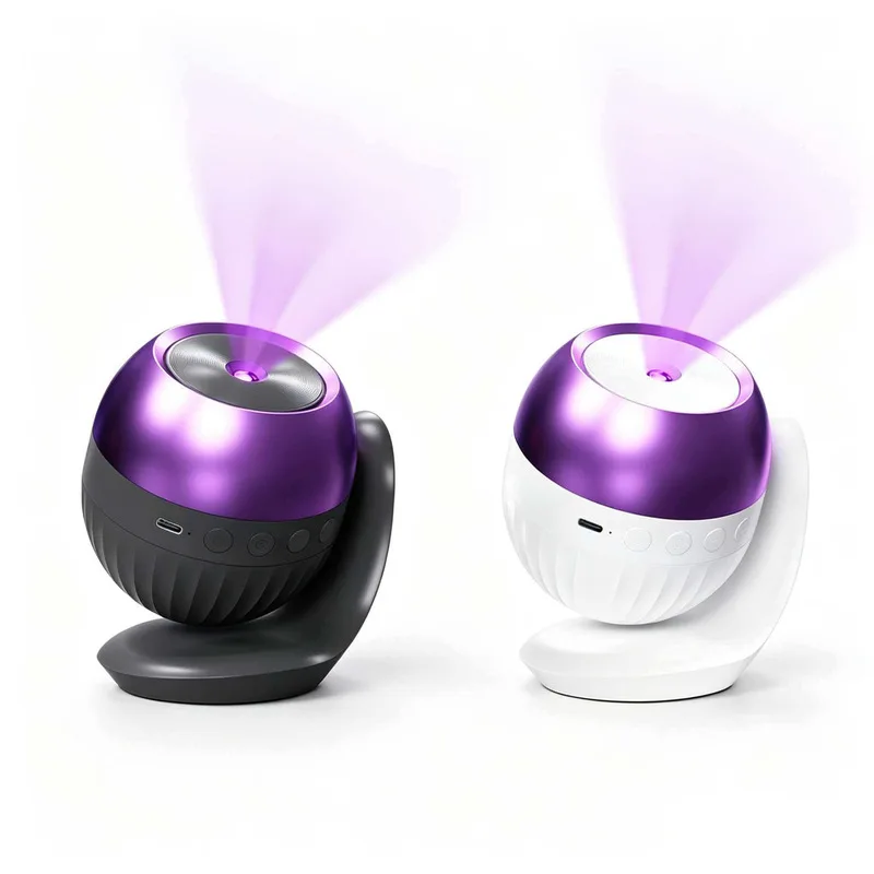 ledプロジェクションナイトライト。寝室のクリスマスデコレーションに最適。24種類の投影パターン、海の星空、音楽付きスリープランプ。