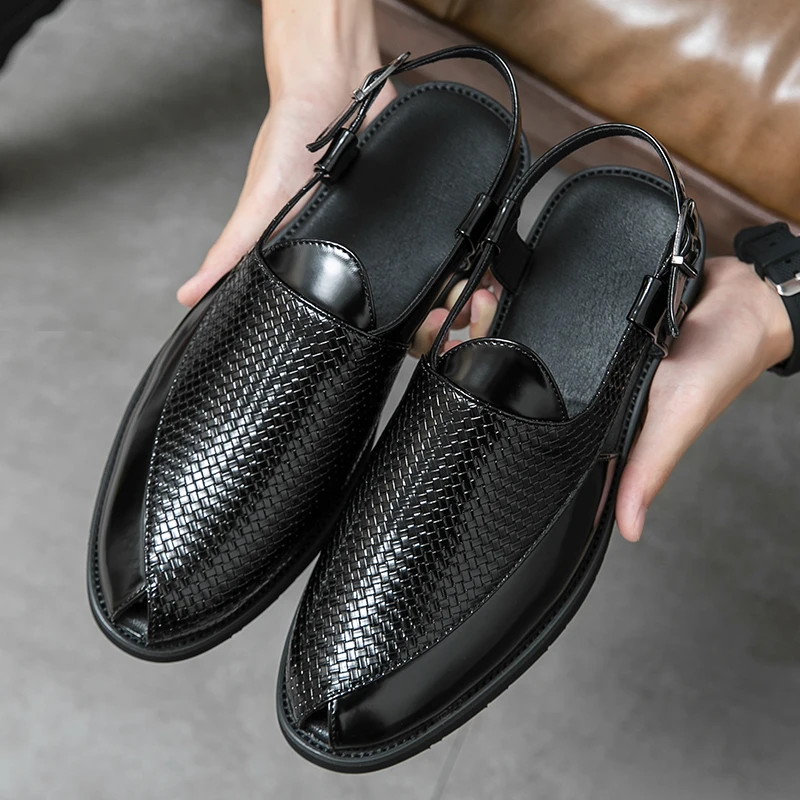 FUQIAO Men's Summer Sandals 4