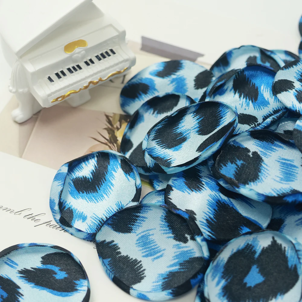 100pcs/bag Leopard Print Rose Petals Wedding Decorations Wedding Accessories Marriage Party Photography Props image 3
