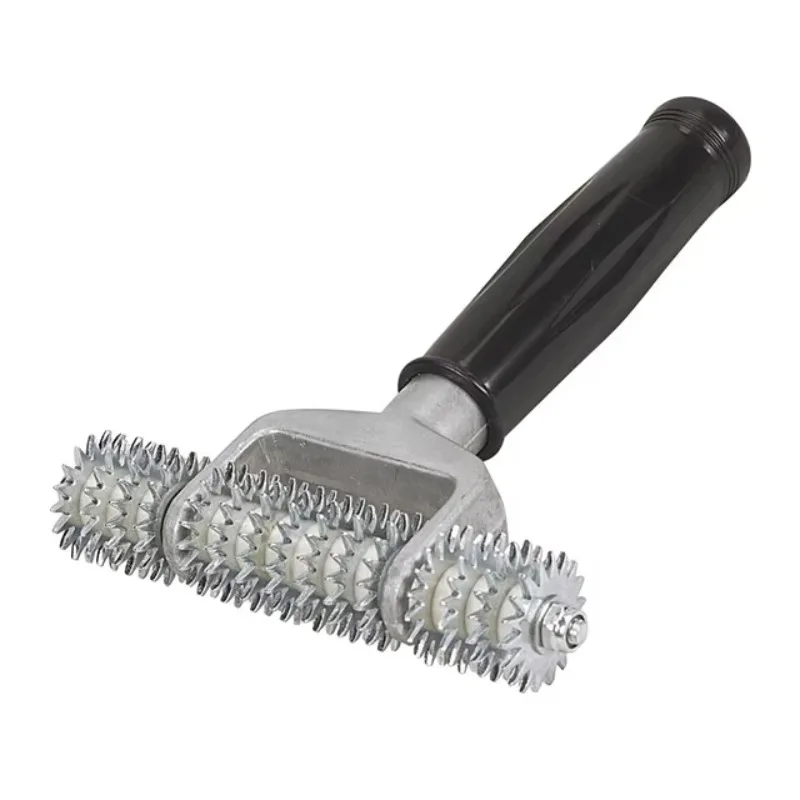 5-Inch Industrial & DIY Steel Carpet Seam Roller with Spiked Roller and Soft Handle Customized OEM & ODM Support
