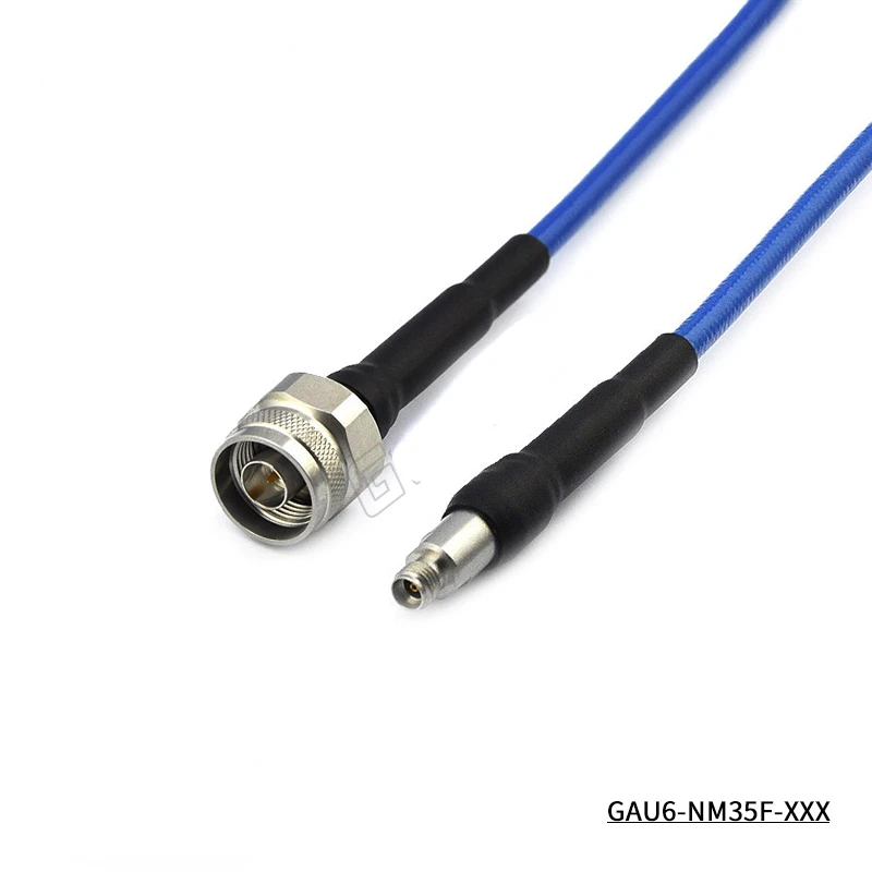 N Male -3.5mm Female Super Flexible Adapter Cable GT210P 18G GAU6-NM35F-XXX