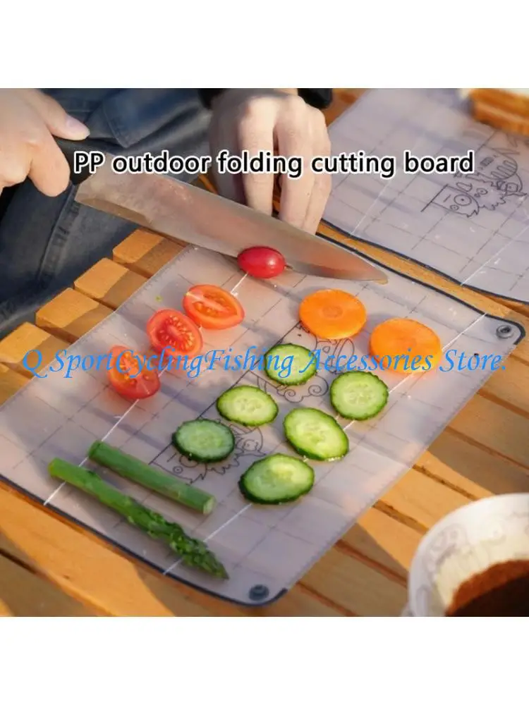 

31KC Folding Chopping Board Block For Camping Kitchen Outdoor Activity Easy To Clean