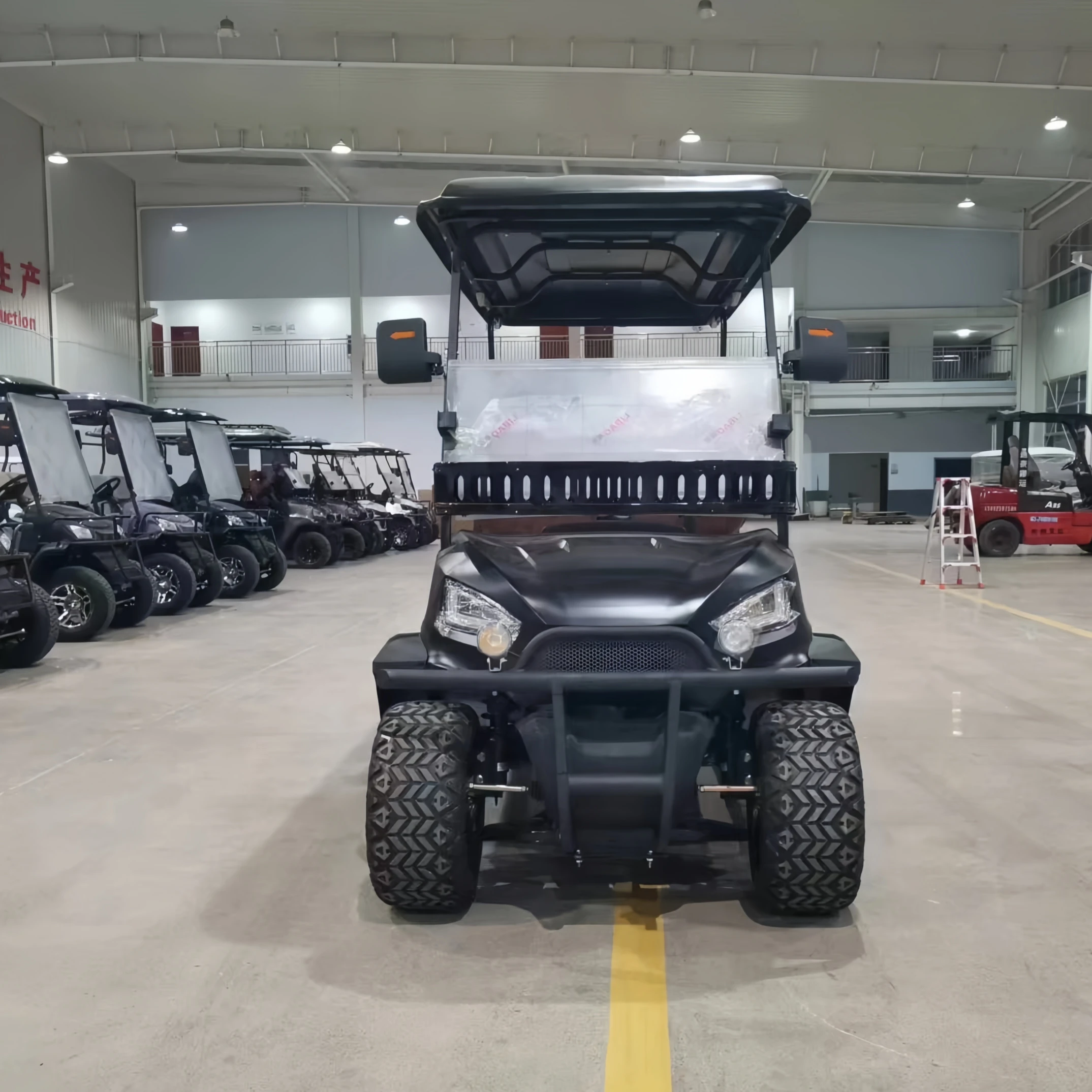 Customized off-Road 72V Lithium Battery Hunting Buggy Electrical Power Steering Golf Cart