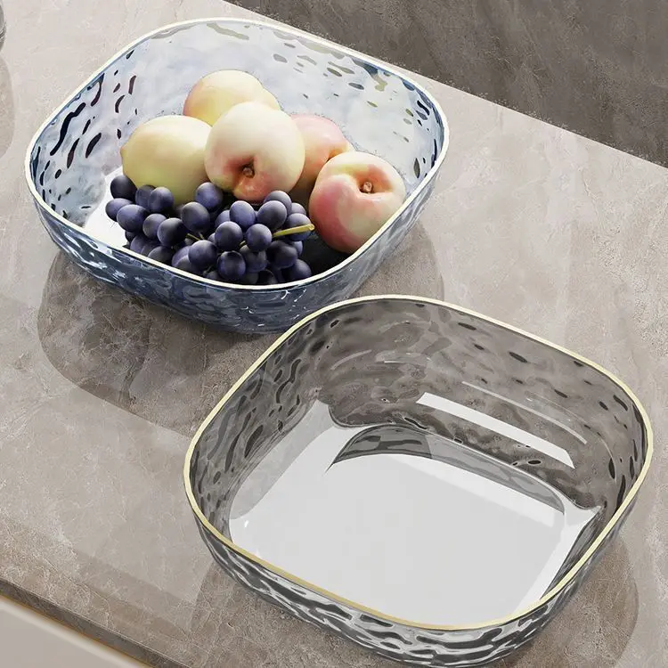 Luxury Fruit Tray Snack Display Plate Candy Tray Small Plate 2025 Living Room Dry Fruit Tray Not Applicable