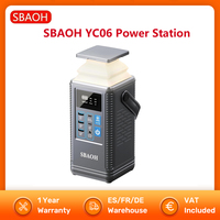 SBAOH YC06 Power Station Portable Powerbank 296 Wh Battery for Multiple Devices 300W Solar Generator for Camping Outdoors Travel