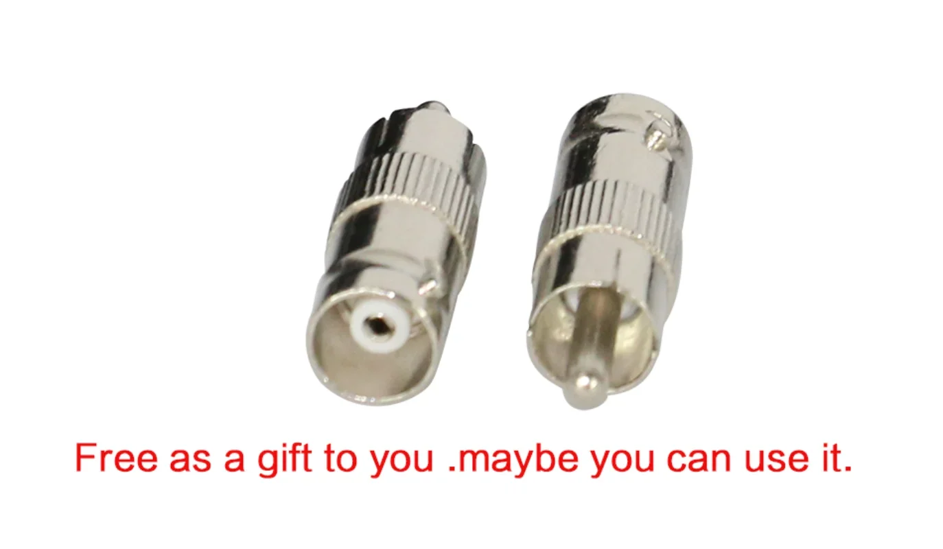 ESCAM 59ft 18m 32ft 10m BNC+DC CCTV Cable for Analog AHD CVI CCTV Surveillance Camera DVR Kit Video Power 2in1 cable Camera