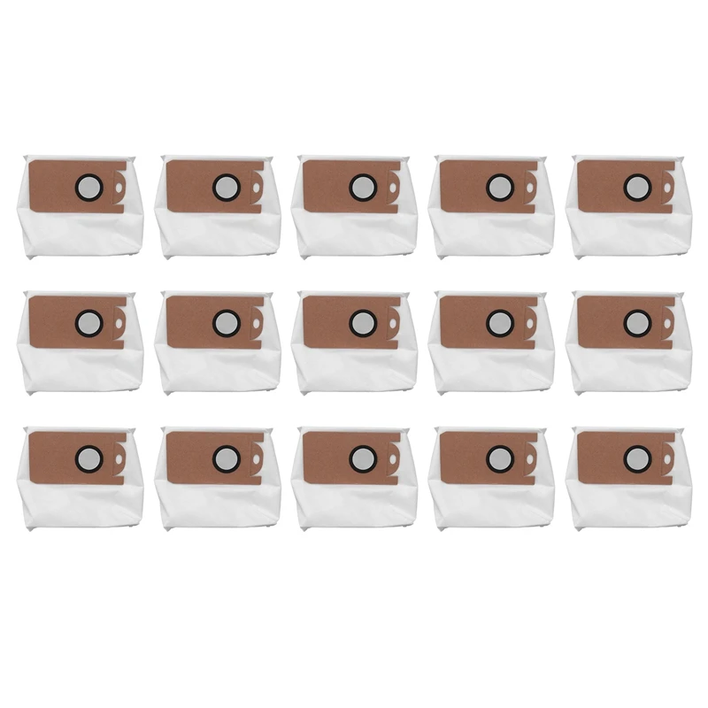 15 Pcs Replacement Dust Bags Collection Trash Bag Accessories for XIAOMI VIOMI S9 Robot Vacuum Cleaner Appliances Parts