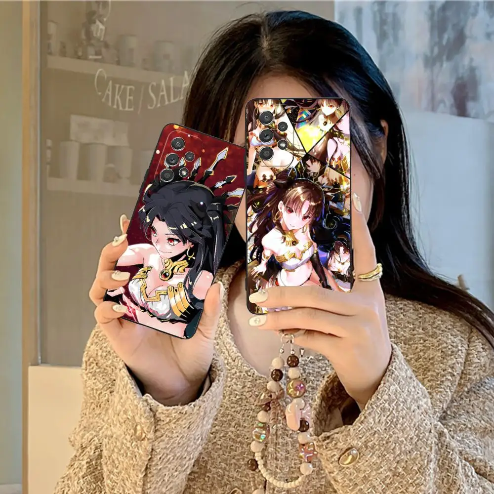 Anime FGO Archer Ishtar Phone Case for Samsung Galaxy M55 54 42 35 34 33 32 23 22 15 14 13 12 F55 5G Soft TPU Shockproof Cover