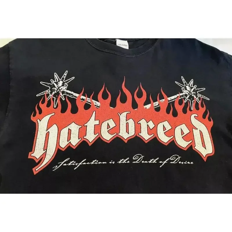 

Hatebreed Logo Black Cotton T shirt S 5XL