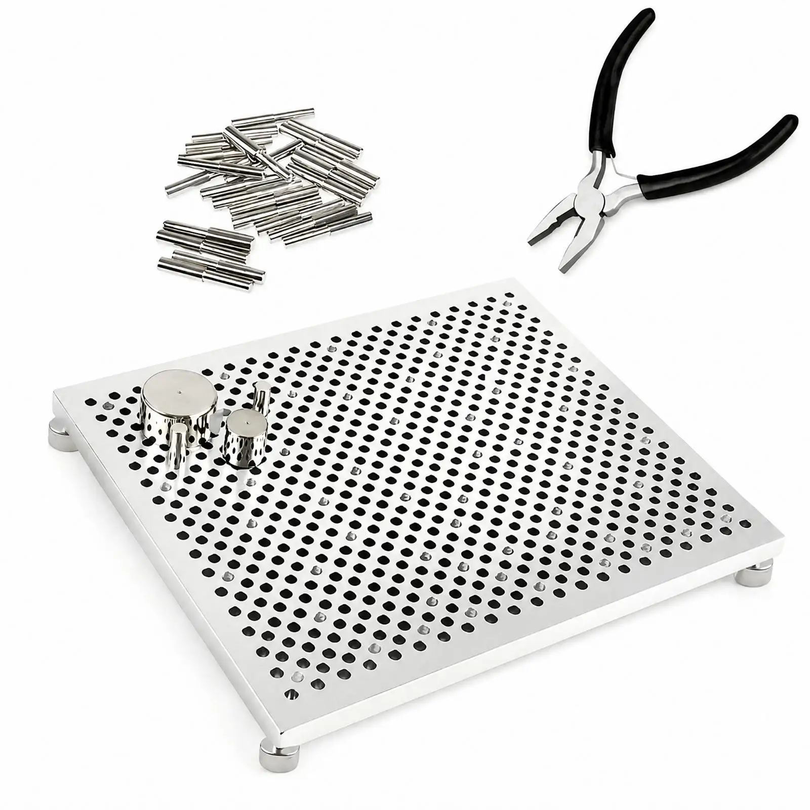 DIY Jewelry Winding Device with Adjustable Posts for Wire Wrapping Craft Tool Kit