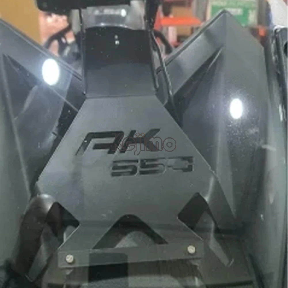 Motorcycle Accessories Front Mid Navigation Bracket GPS Mobile Phone Holder For KYMCO AK550 AK 550 2017 2018 2019 2020 2021 2022
