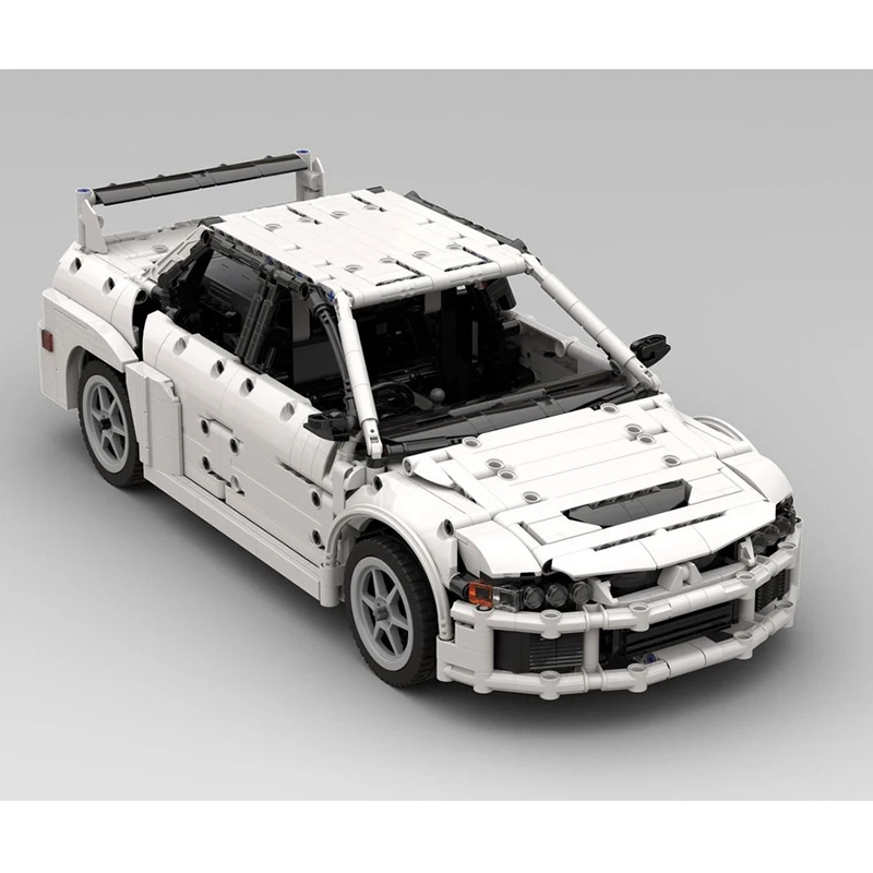 Champion Speed Cars Moc Bausteine Evolution VIII Sportwagen Modell Technologie Modulares Blockspielzeug DIY Montage Weihnachtsgeschenk