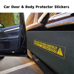 Ultra-long &Thickening Car Door Protector Pad Body Side Edge Magnetic Adsorption Anti-Scratch Anti-collision Protection Stickers