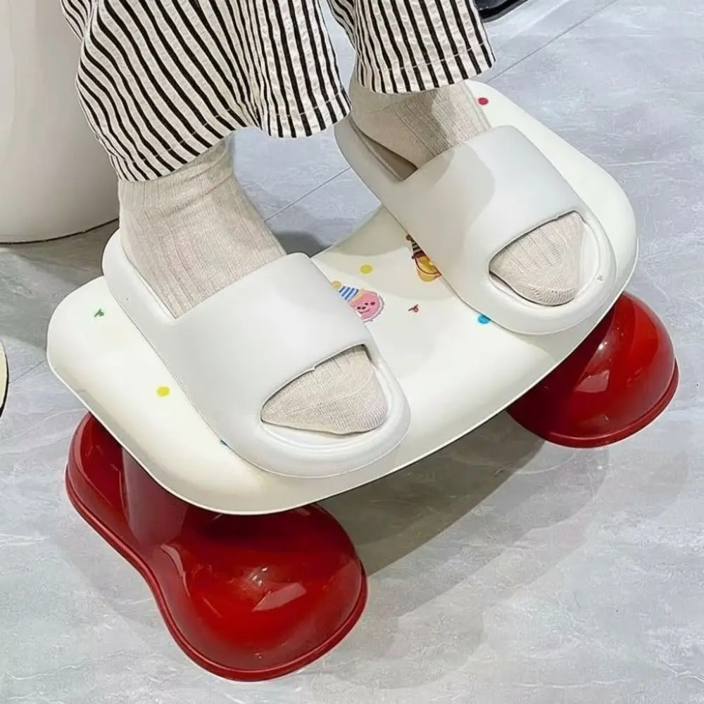 New Cartoon Footrest Toilet Sturdy Practical Bathroom Step Stool Non-Slip Toilet Squat Stool Bathroom Use image 5