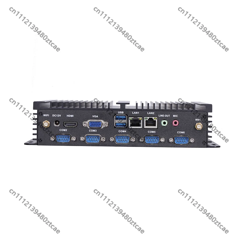 

2026 Mini Embedded Box PC Built-in Graphics Celeron J1900 Gigabit RJ45 LPT Port With Dual WIFI Antennas