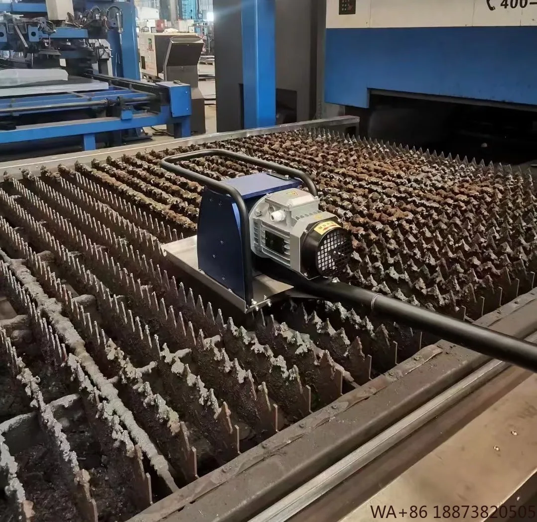 آلة إزالة الخبث بالليزر لتنظيف الخبث مع المحرك الأساسي ومكونات التروس وشبكة السيف