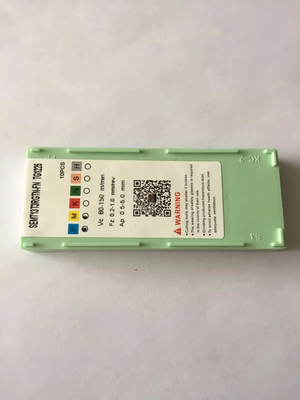 Imagem -04 - Raiz de Ferro Semt13t3rgtn-fn Tg1225cnc Fresadora de Metal Ferramenta de Moagem Carboneto Inserção 50p