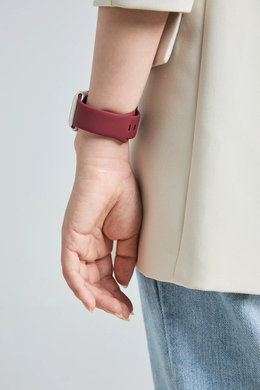 Pulseira de silicone superior para apple watch band feminina série 10/9/8/7/6/5/4/2 se para iwatch 38mm 40mm 41mm 42mm 44mm 45mm 46mm 49mm