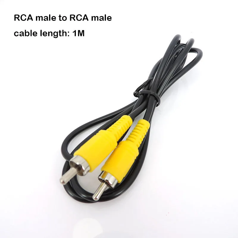 1meter Audio video 2 3 RCA Cable male to 2 3 RCA female Jack Plug Stereo to 2RCA 3RCA Socket AV Adapter connector cord Media p1